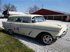 Run #244 1957 Chevrolet Station Wagon 