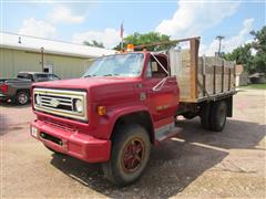 1979 Chevrolet C70 S/A Flatbed Dump Truck 