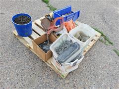 Pallet Of Miscellaneous Screws & Nails 