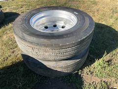 General 11R24.5 Tires & Rims 