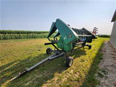 2004 John Deere 693 6R30" Corn Head W/Header Trailer 