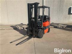 Toyota 42-FG15 3-stage Mast Forklift 