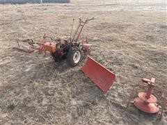 Walk Behind Lawn Tractor 