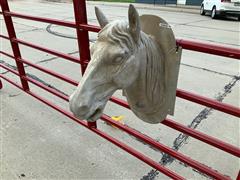 Cast Aluminum Horse Mount 