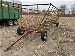 Basch Portable Loose Hay Feeder 