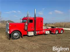 2009 Peterbilt 389 EXHD T/A Truck Tractor W/ Wet Kit 