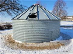 Partial Grain Bin 