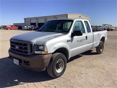 2002 Ford F250 Super Duty 4x4 Extended Cab Pickup 