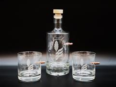 Whiskey Decanter And Glass Set - With NSP Logo 
