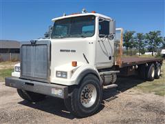 1997 Western Star T/A Flatbed Truck 