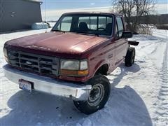 1997 Ford F250 4x4 Pickup (INOPERABLE) 