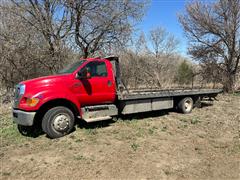 2012 Ford F650 S/A Rollback Truck 