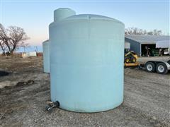 3000 Gallon Poly Flat Bottom Tank 