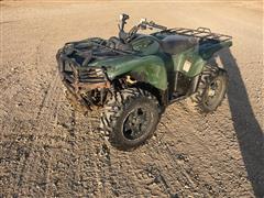 2012 Yamaha Grizzly 700 4X4 ATV 