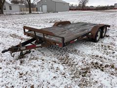 2005 Neal 18’ T/A Flatbed Trailer 