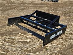 Skid Steer Gravel Leveler Attachment 