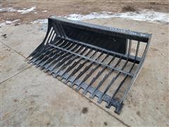 66" Rock Bucket Skid Steer Attachment 