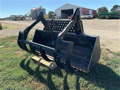 KMW 102” High Capacity Bucket W/Grapple 