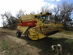 1981 New Holland TR85 2WD Combine And 22' Header 