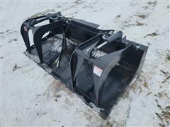 2024 JCT 6' Grapple Bucket Skid Steer Attachment 