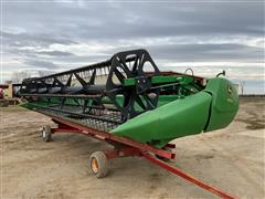 2009 John Deere 625D 25’ Draper Header 