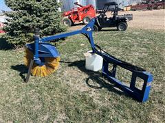 Handy Skid Steer Feed Bunk Sweeper Attachment 