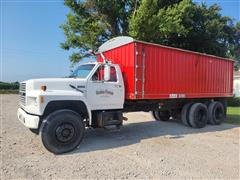 1985 Ford F8000 T/A Grain Truck 