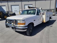1996 Ford F350 2WD Service Truck 
