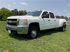 2007 Chevrolet Silverado 3500 HD 4x4 Crew Cab Dually Pickup 