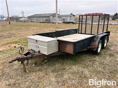 2009 H&H 6’6” X 12’ T/A Utility Trailer 