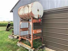 250 Gallon Fuel Barrel On Stand 