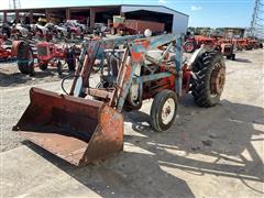 1955 Ford 850 2WD Tractor W/Loader 