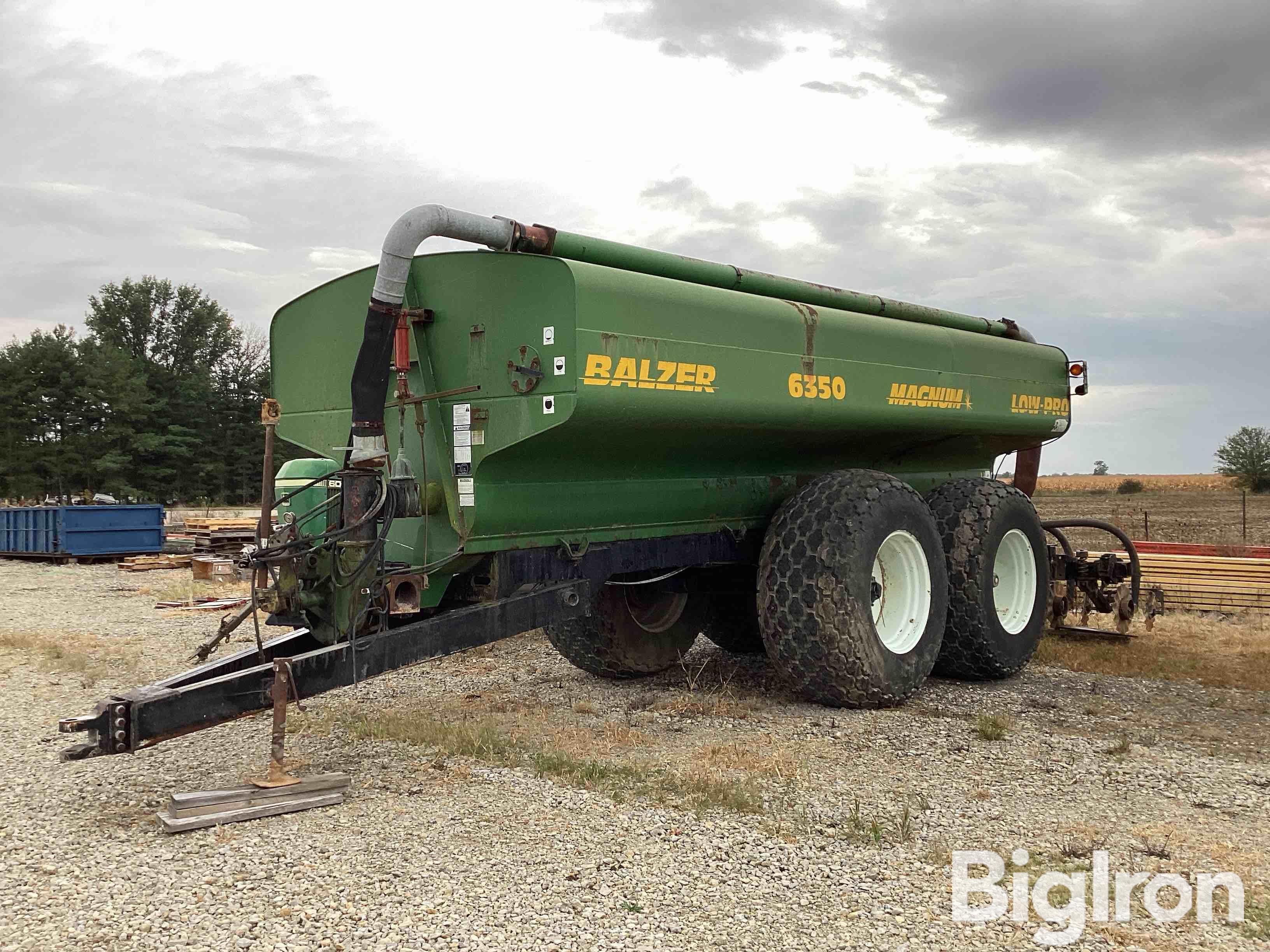 2002 Balzer Magnum 6350 T/A Liquid Manure Tank W/Applicator 