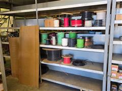 Shelves Of Spools Electrical Wiring 