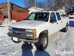 1996 Chevrolet 3500 4x4 Crew Cab Pickup 