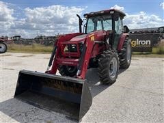 2018 Mahindra 8090 PST 4WD Compact Utility Tractor W/Loader 