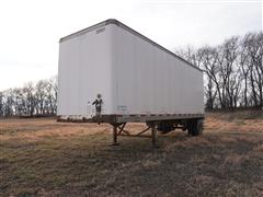 1993 Moran 28' S/A Enclosed Nurse Trailer 