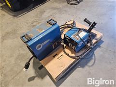 Miller XMT 304 DC Inverter Arc Welder W/ 24A Wire Feeder 