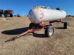 1000 Gallon Anhydrous Ammonia Tank & Trailer 