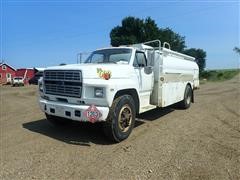 1984 Ford F7000 S/A Fuel Truck 