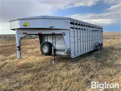 2006 Titan T/A Gooseneck Livestock Trailer 