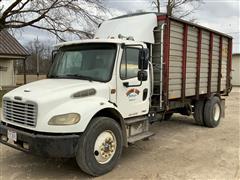 2006 Freightliner M2-106 S/A Grain/Silage Truck W/Conveying Floor Silage Bed 