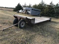 1970 Shop Built Lowboy Trailer 