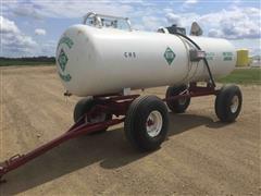 Heartland 1000-Gallon NH3 Tank W/Running Gear 