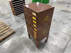 Lawson Steel Slide Out Storage Cabinet 