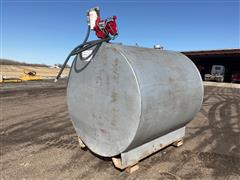 1000-Gal Fuel Tank W/ Pump 