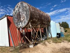 Horizontal Fuel Tank On Stand 