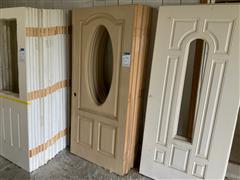 Fiberglass Insulated Exterior Doors 