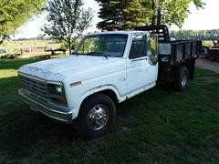 1986 Ford F350 S/A Dump Truck 