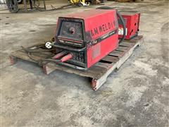 Lincoln Invertec V350-Pro Welder/LN-742 Wire Feeder 